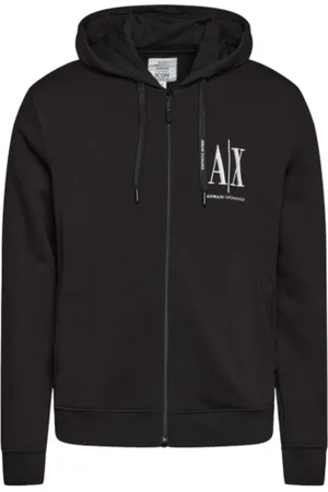 Armani Exchange Heren, Sweatshirts & Hoodies, Zwart, Maat: XS