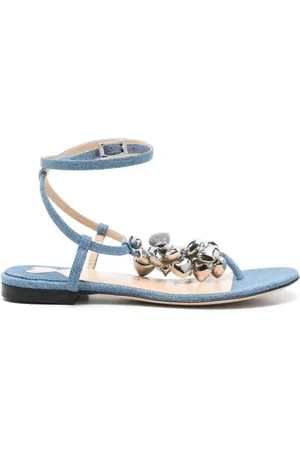 Mach & Mach Dames, Schoenen, Blauw, Maat: 36 EU Denim
