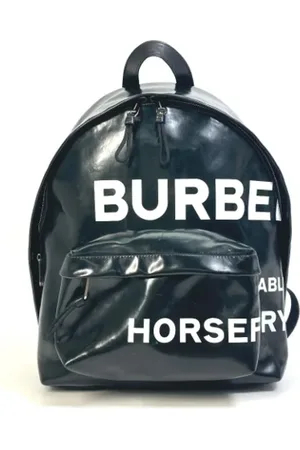 Burberry Heren, Pre-owned, Zwart, Maat: ONE Size