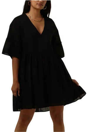 Alix the label Dames, Jurken, Zwart, Maat: XS