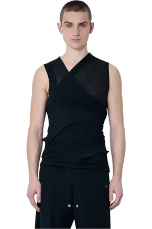 Rick Owens Heren, Tops, Zwart, Maat: L Katoen