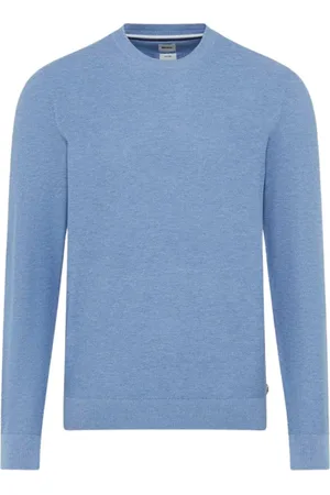 Brax Heren, Truien, Blauw, Maat: 2XL