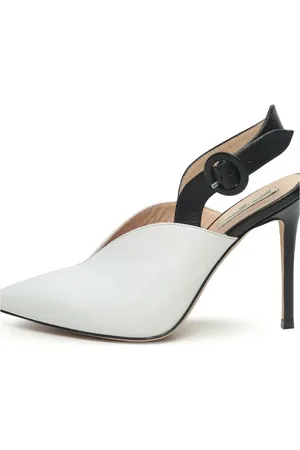CESARE GASPARI Dames, Schoenen, Wit, Maat: 41 EU Leer
