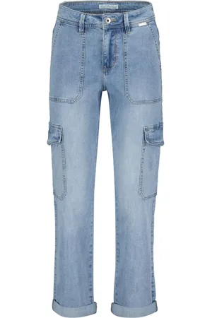 Red Button Dames, Jeans, Blauw, Maat: M Denim