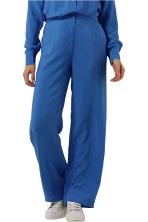 Modstrom Dames, Broeken, Blauw, Maat: M