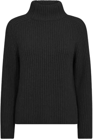 Mos Mosh Dames, Truien, Zwart, Maat: XL Wol