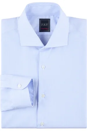 FAY Heren, Overhemden, Blauw, Maat: M