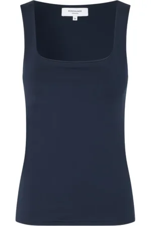 Rosemunde Dames, Tops, Blauw, Maat: 2XL