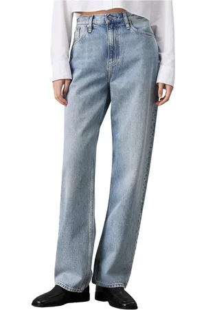 Calvin Klein Dames, Jeans, Blauw, Maat: W26 Denim