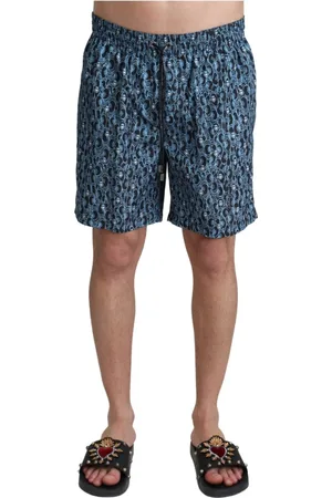Dolce & Gabbana Heren, Badkleding, Blauw, Maat: S Poliester