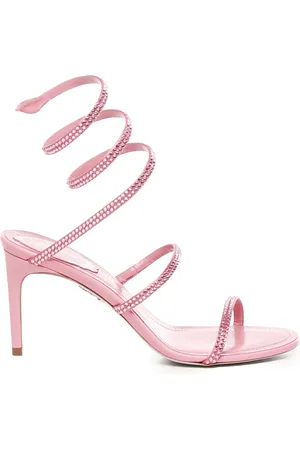 RENE CAOVILLA Dames, Schoenen, Roze, Maat: 37 1/2 EU Leer