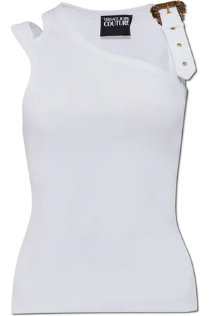 VERSACE Dames, Tops, Wit, Maat: M