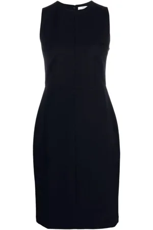 Vince Dames, Jurken, Blauw, Maat: XL Katoen