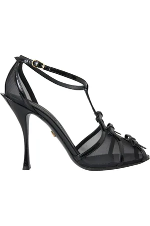 Dolce & Gabbana Dames, Schoenen, Zwart, Maat: 38 EU Leer