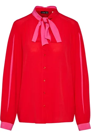 Van Laack Dames, Blouses & Shirts, Rood, Maat: S