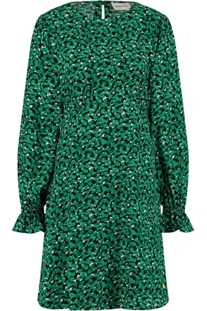Fabienne Chapot Dames, Jurken, Groen, Maat: S Viscose