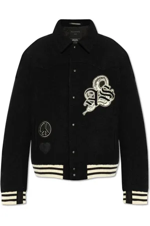 AllSaints Heren, Jassen, Zwart, Maat: XL Wol
