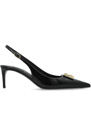 Dolce & Gabbana Dames, Schoenen, Zwart, Maat: 37 EU Leer