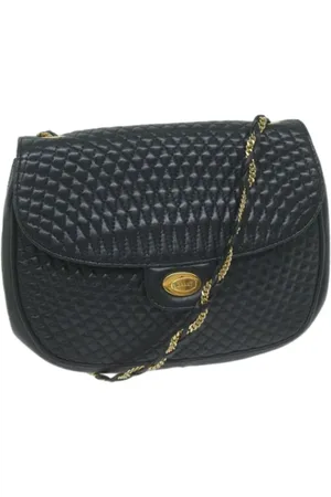Bally Dames, Pre-owned, Blauw, Maat: ONE Size Leer