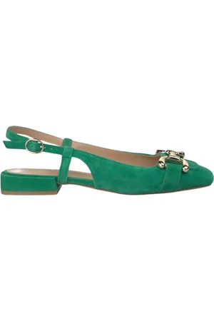Alma en Pena Dames, Schoenen, Groen, Maat: 37 EU Leer