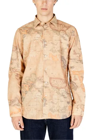 ALVIERO MARTINI 1A CLASSE Heren, Overhemden, , Maat: 4XL Poliester