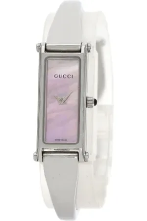 Gucci Dames, Pre-owned, Roze, Maat: ONE Size Leer