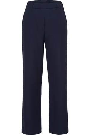 Frank Walder Dames, Broeken, Blauw, Maat: 5XL