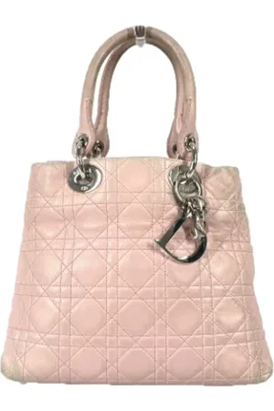 Dior Dames, Pre-owned, Roze, Maat: ONE Size Leer