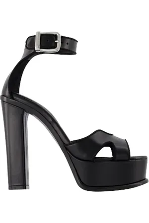 Alexander McQueen Dames, Schoenen, Zwart, Maat: 41 EU Leer