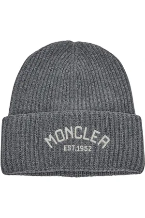 Moncler Unisex, Accessoires, Grijs, Maat: M Wol