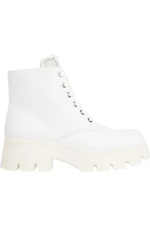 Calvin Klein Dames, Schoenen, Wit, Maat: 39 EU Katoen