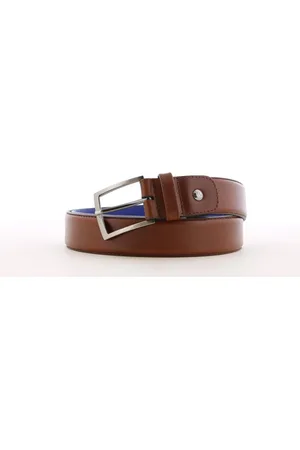 Van Bommel Unisex, Accessoires, Bruin, Maat: 95 CM Leer