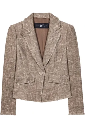Luisa Cerano Dames, Jassen, Bruin, Maat: L Tweed