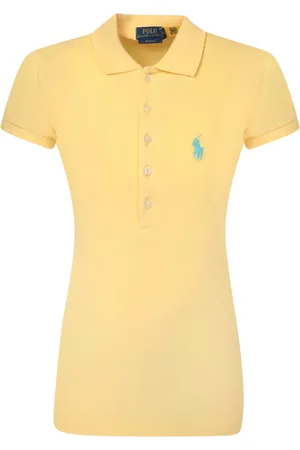 Ralph Lauren Dames, Tops, Geel, Maat: XS Katoen