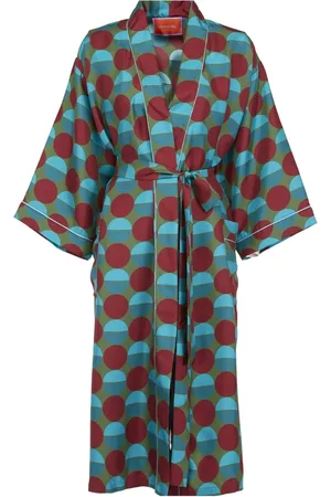 La DoubleJ Dames, Nachtkleding & Lounge, Groen, Maat: M Zijde