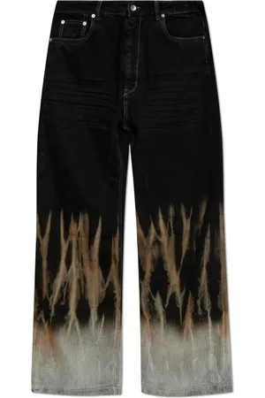 Rick Owens Heren, Jeans, Zwart, Maat: W33 Denim
