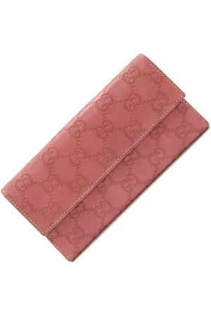 Gucci Dames, Pre-owned, Roze, Maat: ONE Size Leer