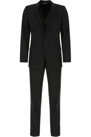 Dolce & Gabbana Heren, Pakken, Zwart, Maat: S
