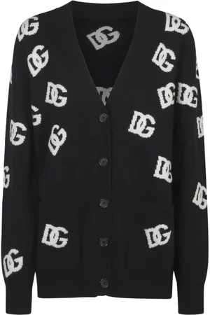 Dolce & Gabbana Dames, Truien, Zwart, Maat: 2XS Wol