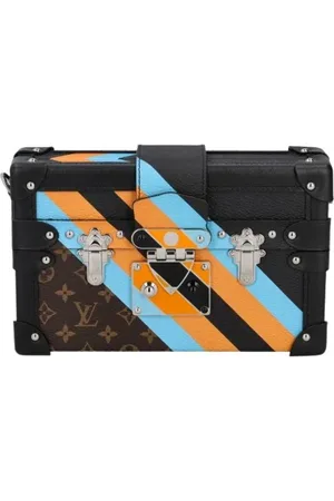 LOUIS VUITTON Dames, Pre-owned, Bruin, Maat: ONE Size Tweed