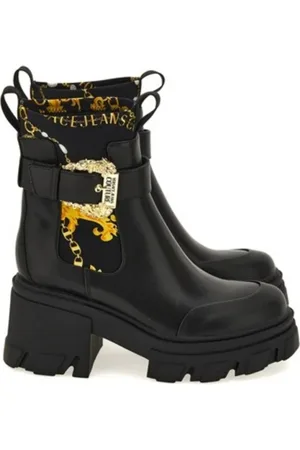 VERSACE Dames, Schoenen, Zwart, Maat: 38 EU