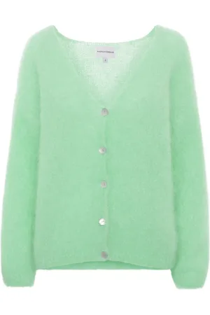 American Dreams Dames, Truien, Groen, Maat: S Wol