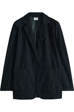 Aspesi Dames, Jassen, Blauw, Maat: S Denim