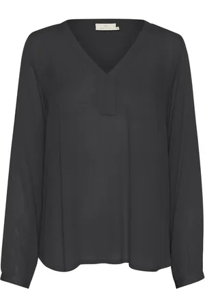 Kaffe Dames, Blouses & Shirts, Grijs, Maat: L