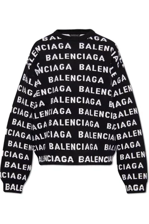 Balenciaga Heren, Truien, Zwart, Maat: S Wol
