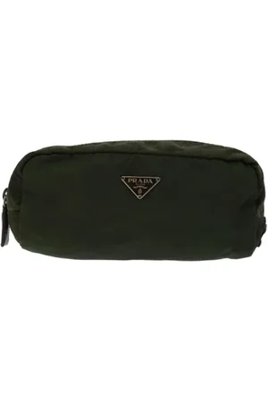 Prada Dames, Pre-owned, Groen, Maat: ONE Size Nylon