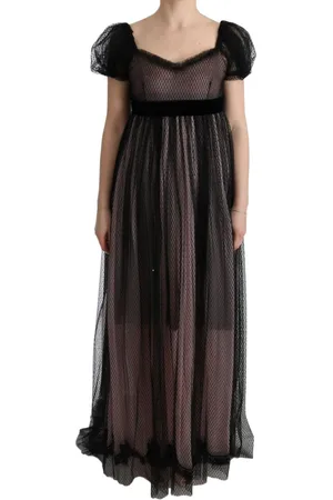 Dolce & Gabbana Dames, Jurken, Zwart, Maat: XS Zijde