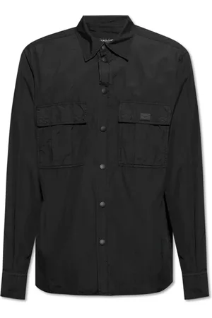 Dolce & Gabbana Heren, Overhemden, Zwart, Maat: 3XL Katoen