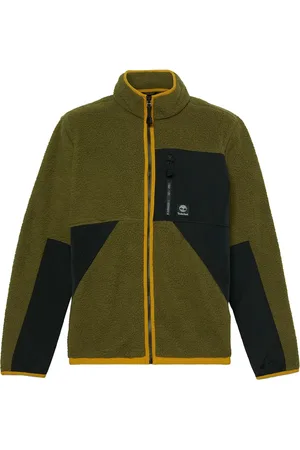 Timberland Heren, Jassen, Groen, Maat: S Fleece