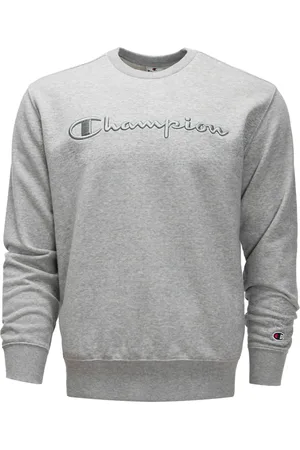 Champion Heren, Sweatshirts & Hoodies, Grijs, Maat: L Katoen